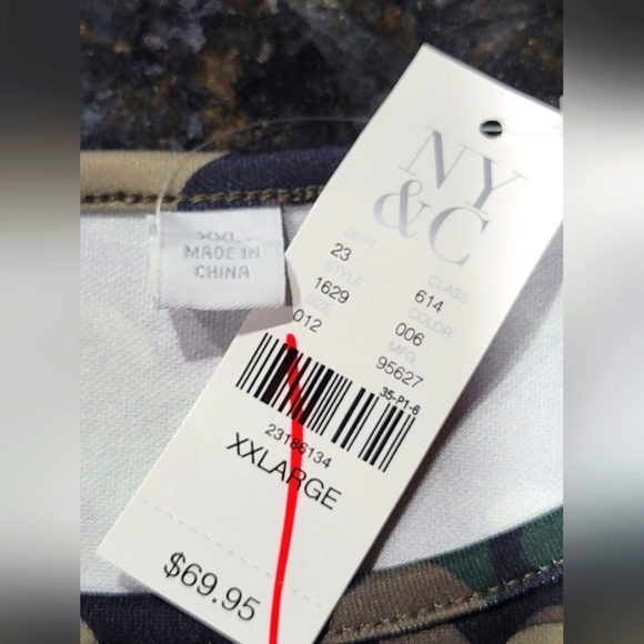 NWT XXL Military Midi Dress with Waist Tie String - Picture 6 of 7